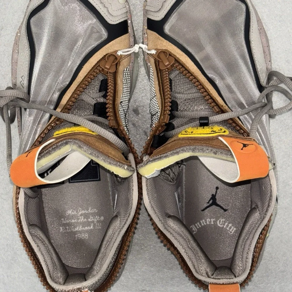 Jordan Why Not Zer0.6‎ "Honor The Gift" Men's Shoes Size 13 DX1692-001 Taupe - Picture 5 of 13